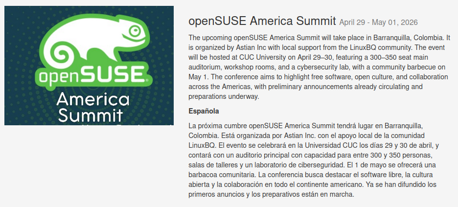 Submit a Presentation for the openSUSE America Summit